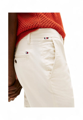 TOMMY HILFIGER Pantaloni Uomo Bianco MW0MW37714YA8-PE25