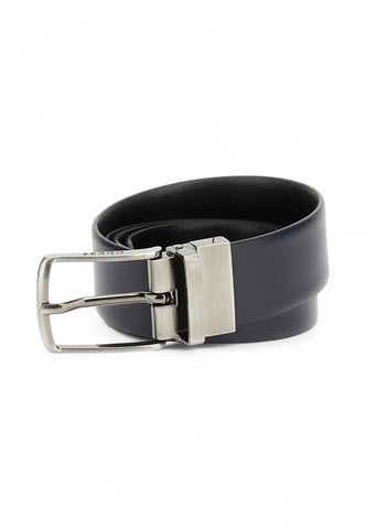 GUESS Cintura Uomo Reversibile Nero Marrone BMALSLP5235-PE25-BOW