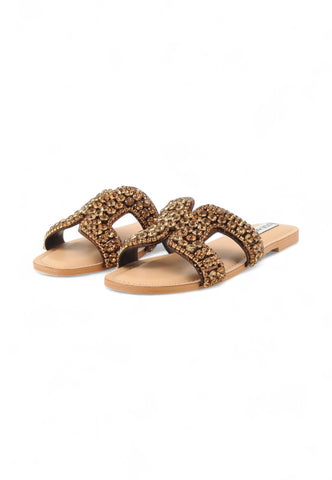 STEVE MADDEN Ciabatte Donna Beige Marrone SMSZAIRA-567-PE25