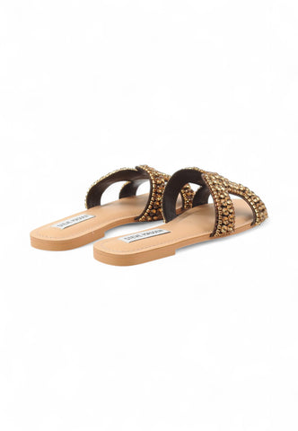 STEVE MADDEN Ciabatte Donna Beige Marrone SMSZAIRA-567-PE25