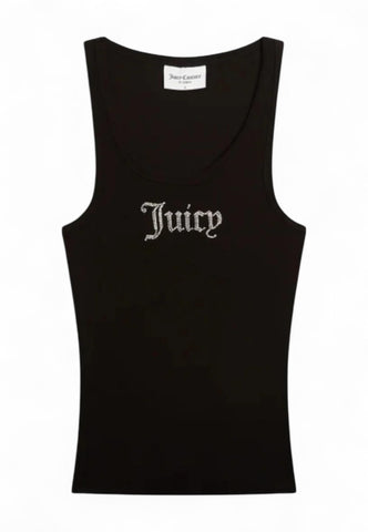 JUICY COUTURE Canottiera Donna Nero Strass  VEJH70558WJCJ00-PE25