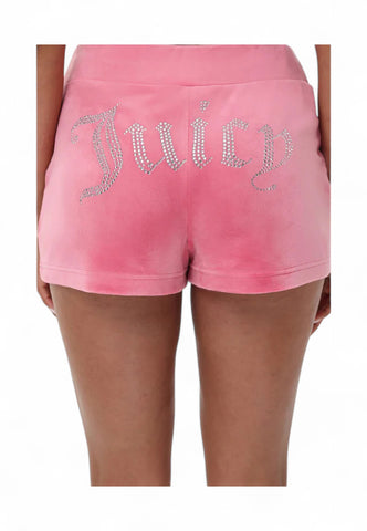 JUICY COUTURE Pantaloncini Donna Rosa Strass VEJH70563WPFJB3-PE25