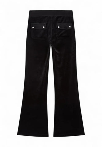 JUICY COUTURE Pantaloni Tuta Donna Nero Strass VEJB70546WPFJ00-PE25