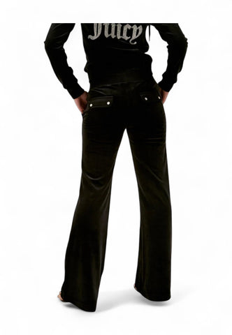 JUICY COUTURE Pantaloni Tuta Donna Nero Strass VEJB70546WPFJ00-PE25