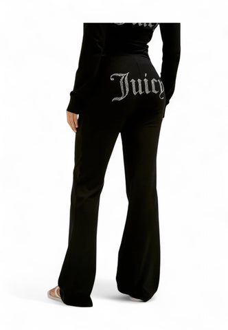 JUICY COUTURE Pantaloni Tuta Donna Nero Strass VEJH70565WC4J00-PE25