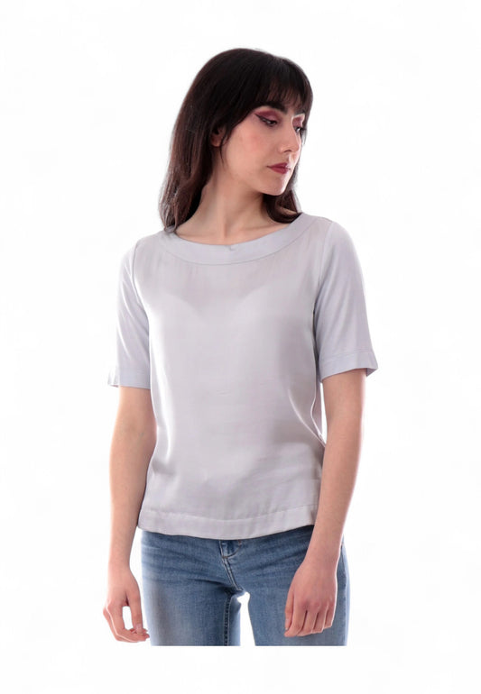 NADINE T-Shirt Raso Donna Bianco 251C1044-PE25-Bianco
