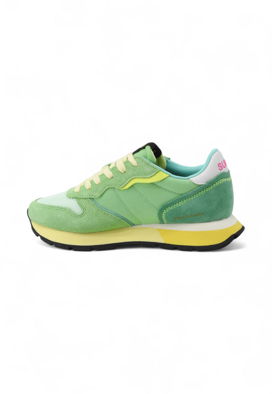 SUN68 Sneakers Donna Verde Giallo Z35204-PE25-38