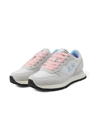 SUN68 Sneakers Donna Bianco Azzurro Rosa Z35201-PE25-01