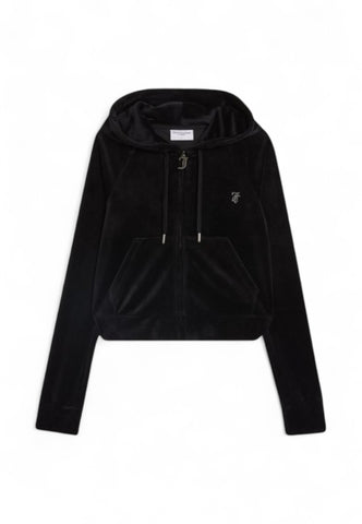 JUICY COUTURE Felpa Donna Nero Strass VIJH70194WPFJ00-PE25