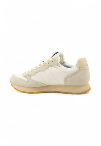 SUN68 Sneakers Uomo Beige Bianco Azzurro Z35105-PE25-31