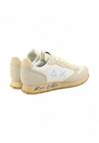SUN68 Sneakers Uomo Beige Bianco Azzurro Z35105-PE25-31