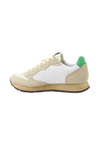 SUN68 Sneakers Uomo Bianco Beige Verde Z35105-PE25-3188