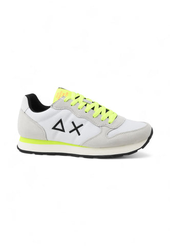 SUN68 Sneakers Uomo Bianco Grigio Giallo Z35102-PE25-01