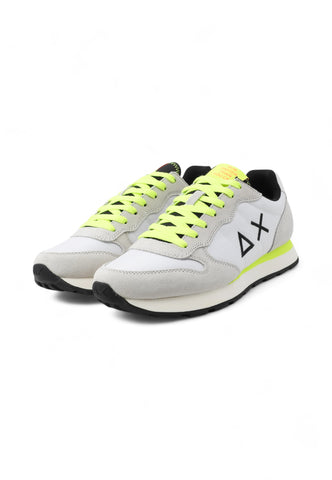 SUN68 Sneakers Uomo Bianco Grigio Giallo Z35102-PE25-01