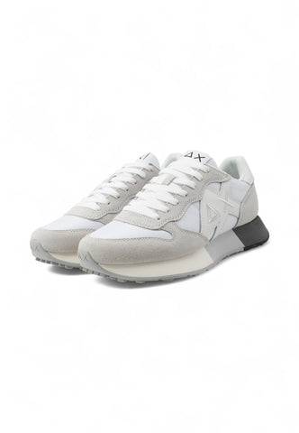 SUN68 Sneakers Uomo Bianco Grigio Z35112-PE25-0101