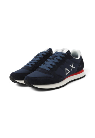 SUN68 Sneakers Uomo Blu Rosso Z35101-PE25-07