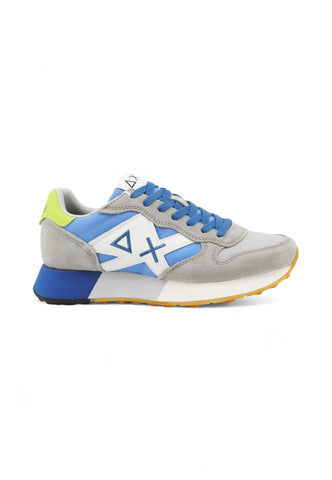 SUN68 Sneakers Uomo Grigio Blu Bianco Z35112-PE25-0656
