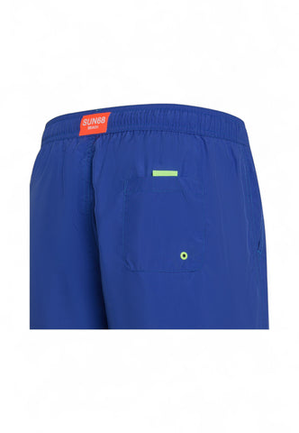 SUN68 Costume Uomo Blu Giallo H35105-PE25-58