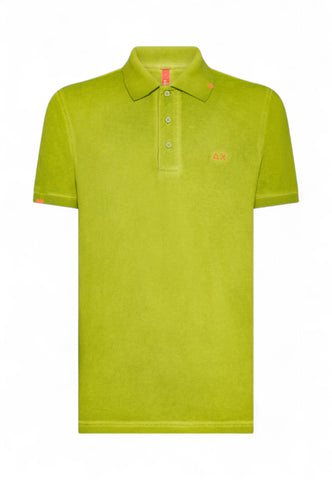SUN68 Polo Uomo Verde A35143-PE25-42