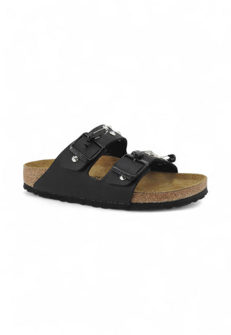 CUSTOM / BIRKENSTOCK Ciabatta Borchie + Spille Nero 051793-PE25