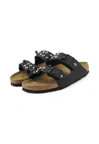 CUSTOM / BIRKENSTOCK Ciabatta Borchie + Spille Nero 051793-PE25