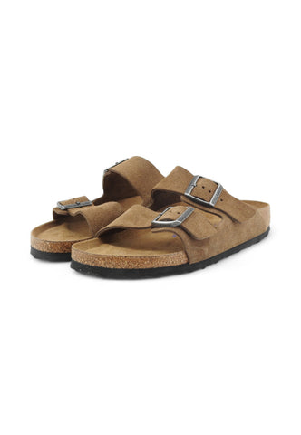 BIRKENSTOCK Arizona Suede Ciabatte Marrone 1030865-PE25