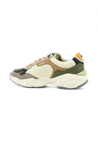 COLMAR Sneakers Uomo Bianco Verde Multicolor 25-PE25