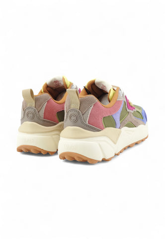 COLMAR Sneakers Donna Verde Blu Rosa 125-AI26