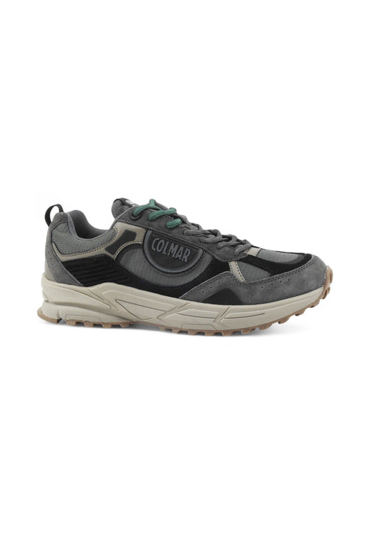 COLMAR Sneakers Uomo Grigio Nero Verde 068-AI26
