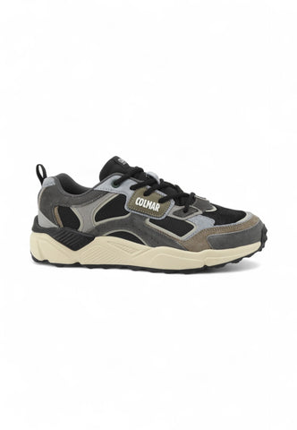COLMAR Sneakers Uomo Nero Grigio Azzurro 066-AI26