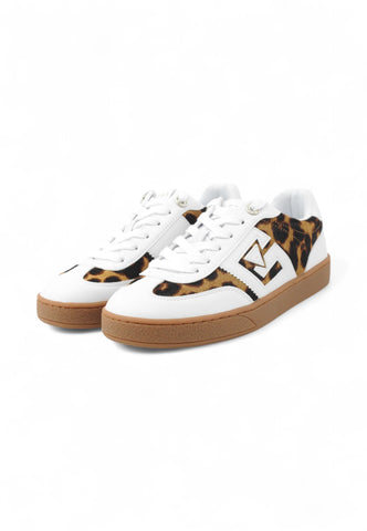 GUESS Sneakers Donna Bianco Animalier FLTNC2PEL12-AI26-LEOPA