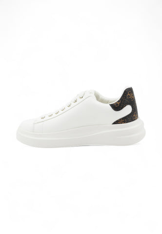 GUESS Sneakers Donna Bianco Marrone FLJELBFAL12-AI26-WHBRO