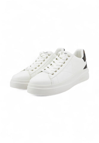 GUESS Sneakers Donna Bianco Marrone FLJELBFAL12-AI26-WHBRO