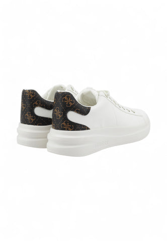 GUESS Sneakers Donna Bianco Marrone FLJELBFAL12-AI26-WHBRO
