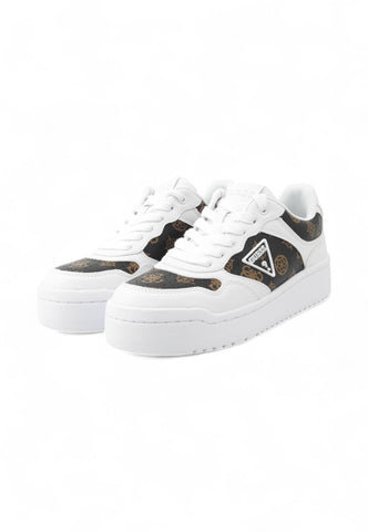 GUESS Sneakers Donna Bianco Marrone FLPMI2FAL12-AI26-WHIBR
