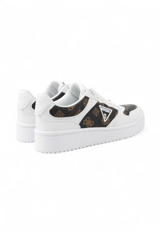 GUESS Sneakers Donna Bianco Marrone FLPMI2FAL12-AI26-WHIBR