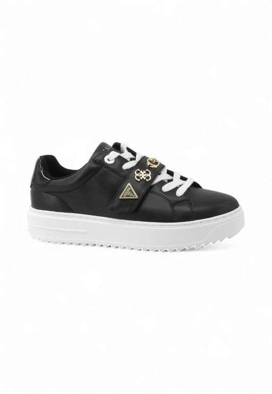 GUESS Sneakers Donna Nero Borchie Oro FLTDRIELE12-AI26-BLACK