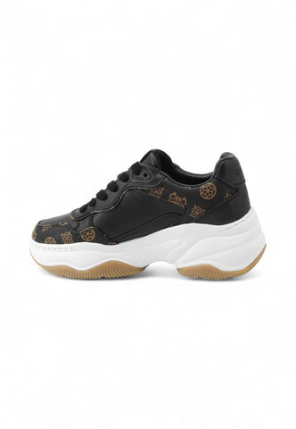 GUESS Sneakers Donna Nero Marrone FLTHPYFAL12-AI26-BLKBR