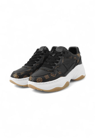 GUESS Sneakers Donna Nero Marrone FLTHPYFAL12-AI26-BLKBR