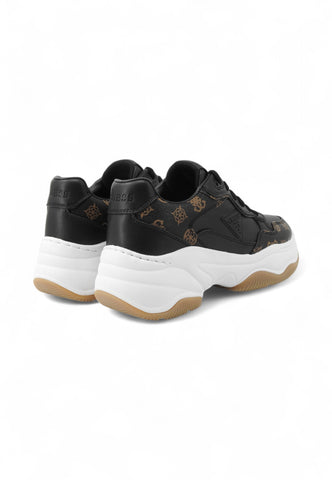 GUESS Sneakers Donna Nero Marrone FLTHPYFAL12-AI26-BLKBR