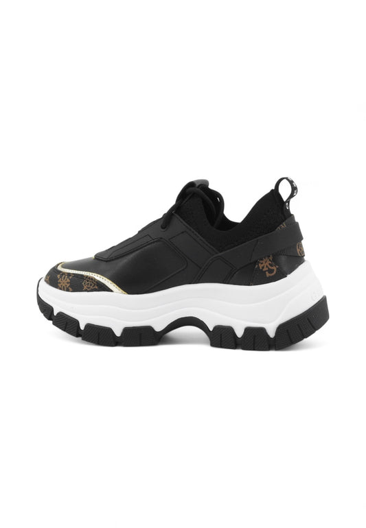 GUESS Sneakers Donna Nero Oro FL8BYDSMF12-AI26-BLKBR