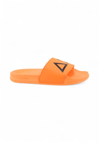 SUN68 Ciabatte Uomo Arancione Nero X35102-PE25-64