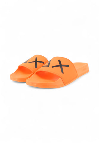 SUN68 Ciabatte Uomo Arancione Nero X35102-PE25-64