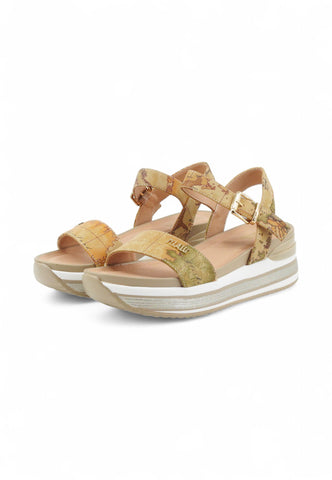 ALVIERO MARTINI Sandali Donna Beige Bianco Glitter 11099820-PE25-0010