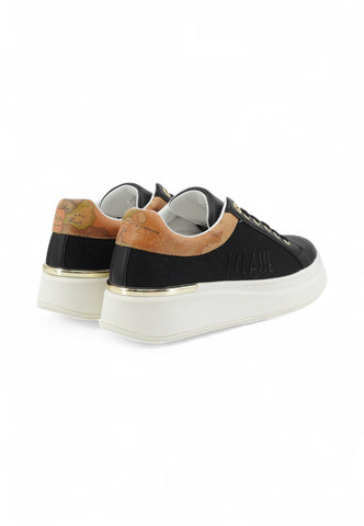 ALVIERO MARTINI Sneakers Donna Nero Beige Glitter 21380558-PE25-X550