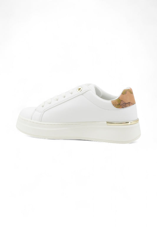 ALVIERO MARTINI Sneakers Donna Bianco Beige Strass 21390289-PE25-X013