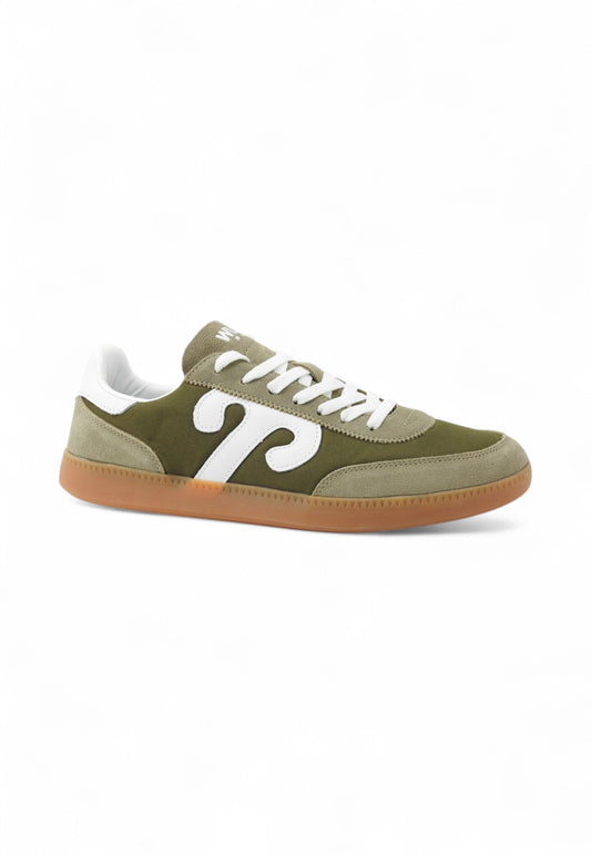 WUSHU Sneakers Uomo Verde Bianco 100022-000045-PE25