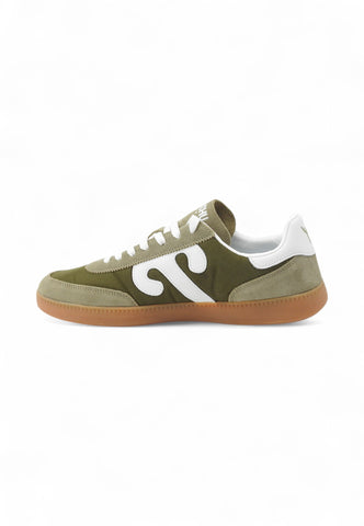 WUSHU Sneakers Uomo Verde Bianco 100022-000045-PE25