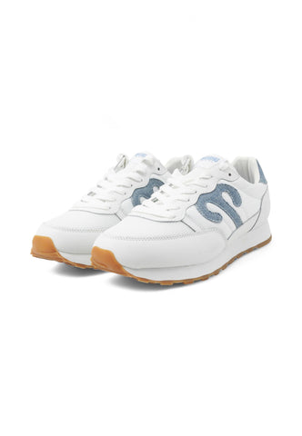 WUSHU Sneakers Uomo Bianco Blu 100020-000005-PE25