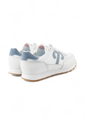 WUSHU Sneakers Uomo Bianco Blu 100020-000005-PE25